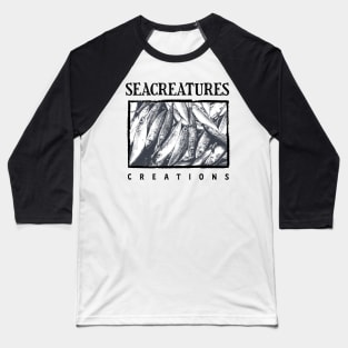 sardine Baseball T-Shirt